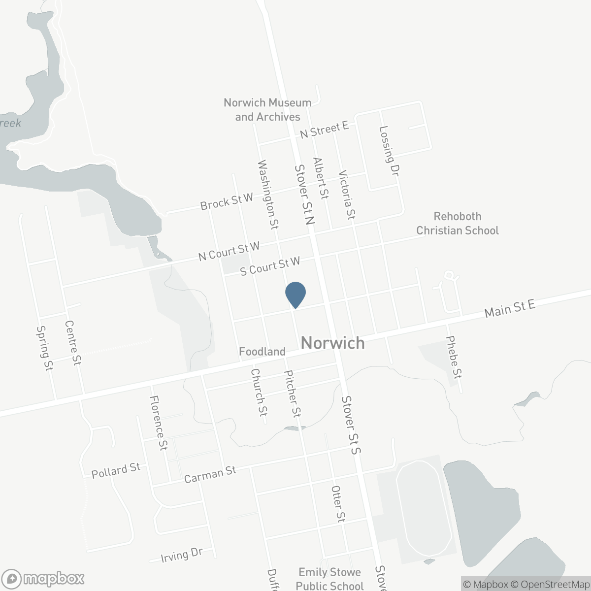 12 WASHINGTON Street Unit# 103, Norwich, Ontario N0J 1P0